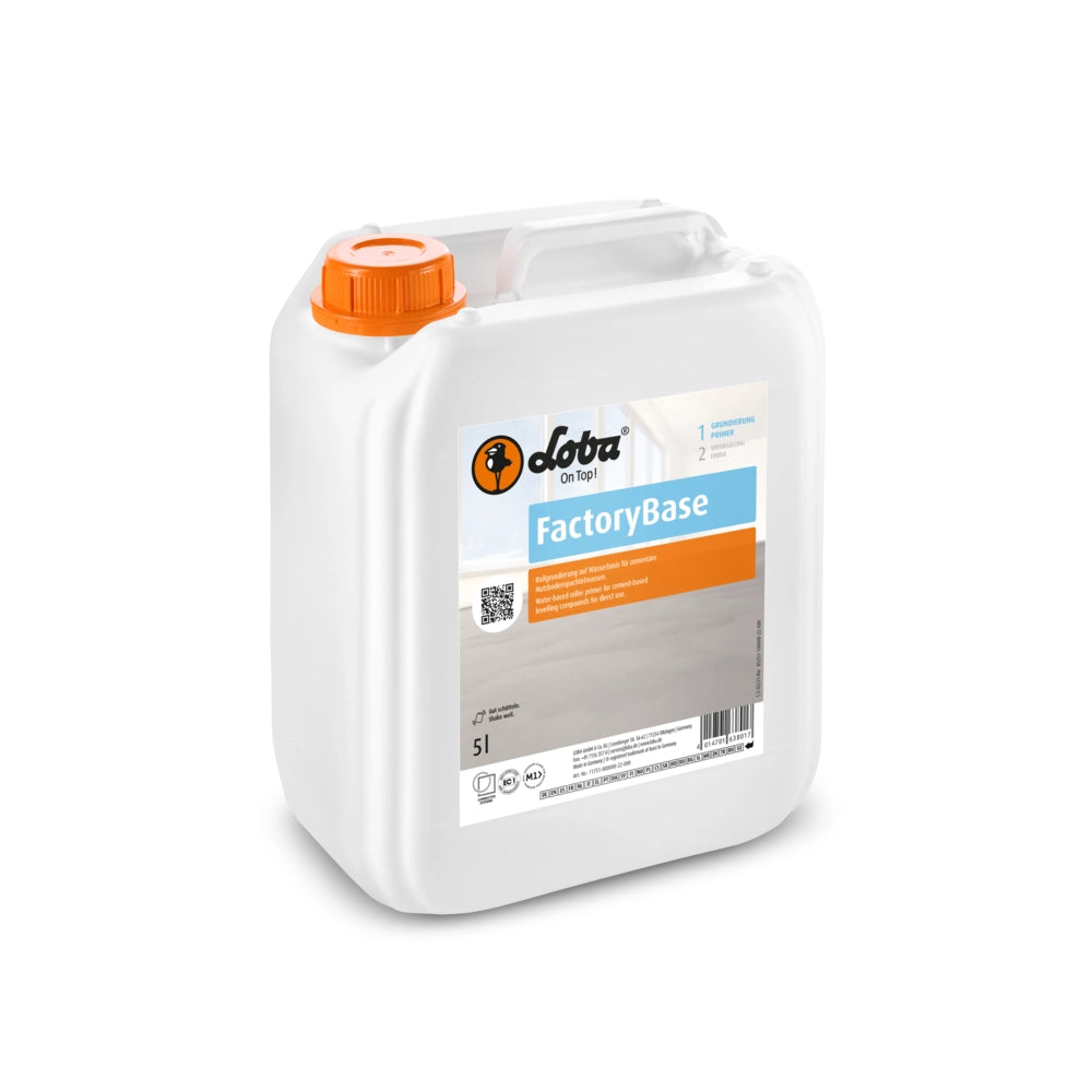 LOBA FactoryBase 5L Grundierung für zementäre Nutzbodenspachtelmassen