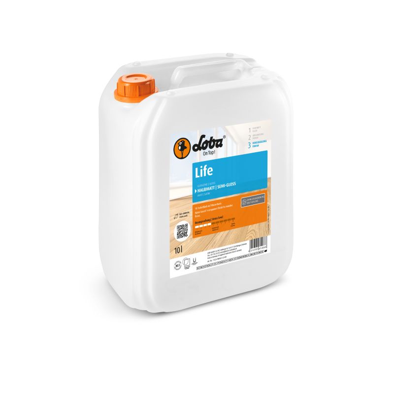 LOBA Life 1K Parkettlack auf Wasserbasis