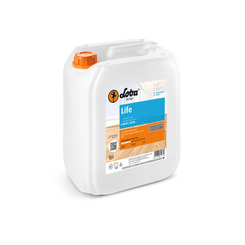 LOBA Life 1K Parkettlack auf Wasserbasis