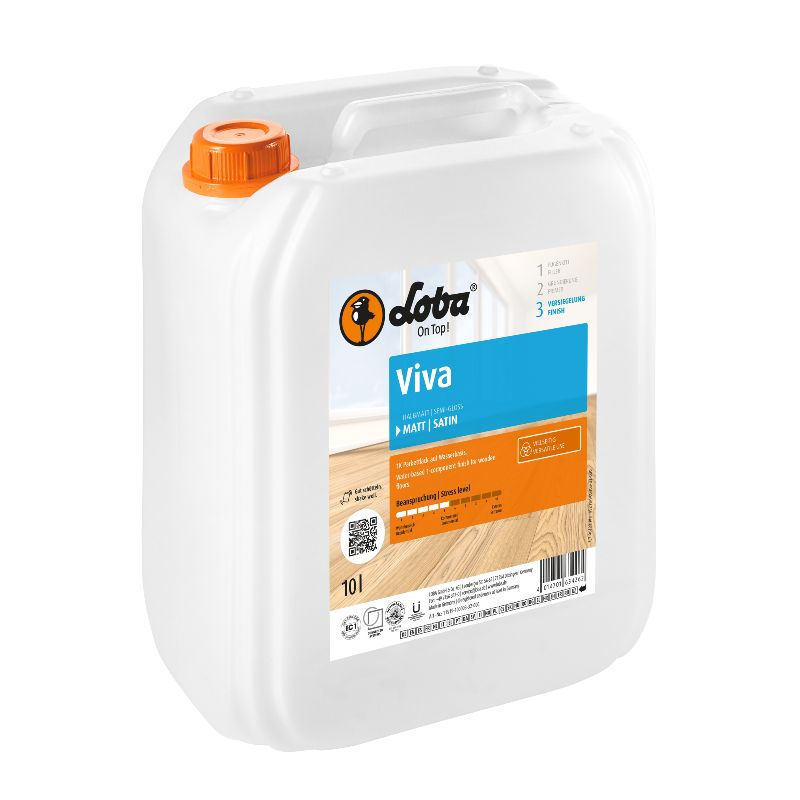 LOBA Viva 1K Parkettlack auf Wasserbasis