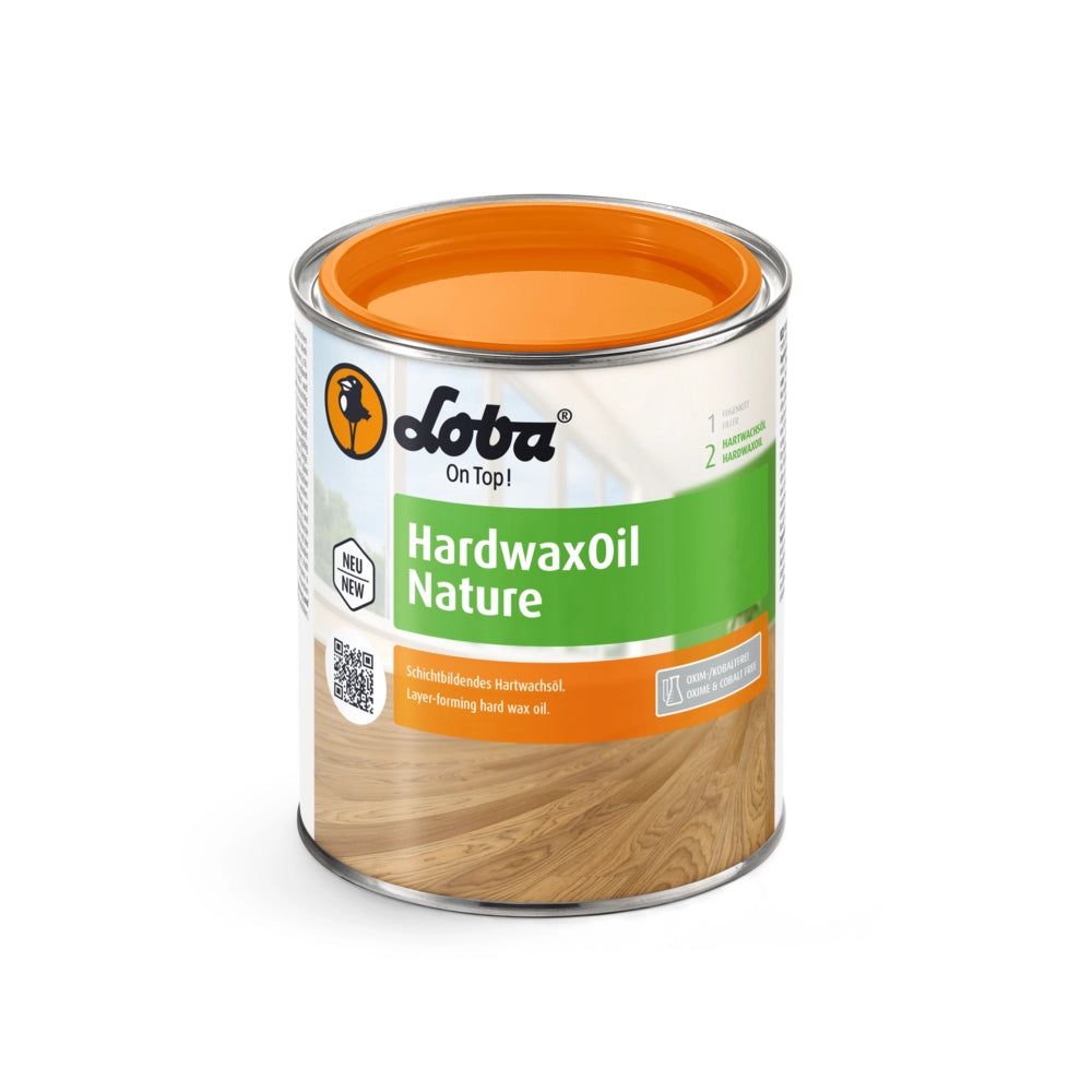 LOBA HardwaxOil Nature - Hartwachs Öl mit Rohholzlook